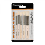 Набір пензлів Rollingdog 7/8/10/12/14мм, натуральна щетина, серія Standard (81461) – Фото №2
