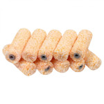 Набор валиков Rollingdog SUPER-MICRO 100мм, 10шт, ворс 10мм, для бюгеля 6мм, микрофибра (00278) – Фото №1