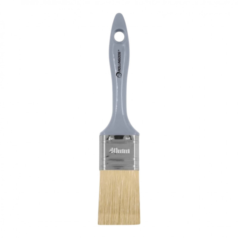 Кисть Rollingdog G100 40мм, прямой срез, синтетика, серия Standard (10625)