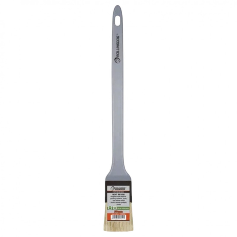 Пензель радіаторний Rollingdog 50мм, кутова, змішана щетина, серія Standard (10476G)