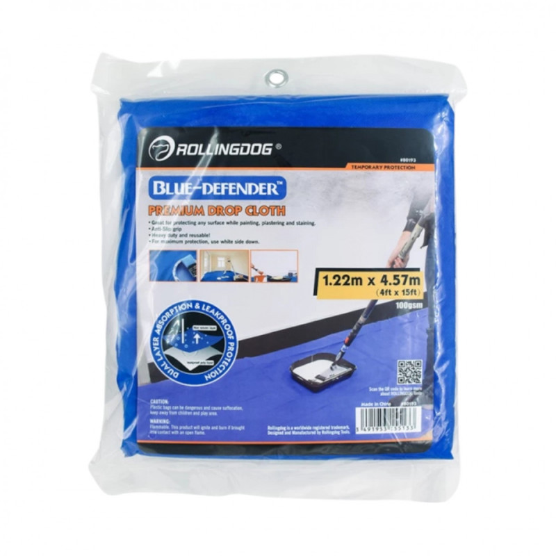 Укрывочная ткань Rollingdog BLUE DEFENDER 122x457 см (80193)