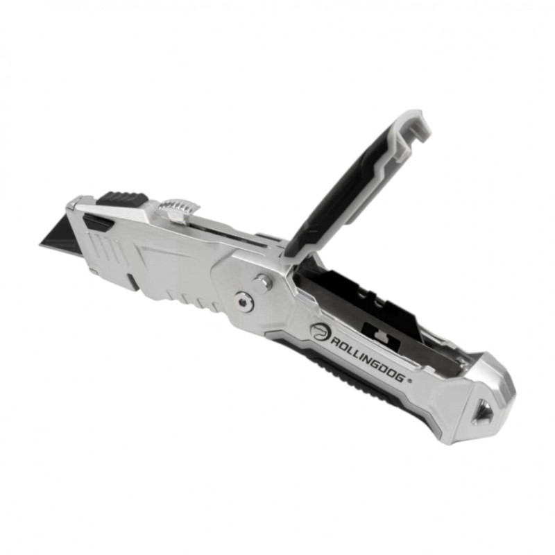 Складной выдвижной нож Rollingdog лезвие 19мм, серия Professional (50522)