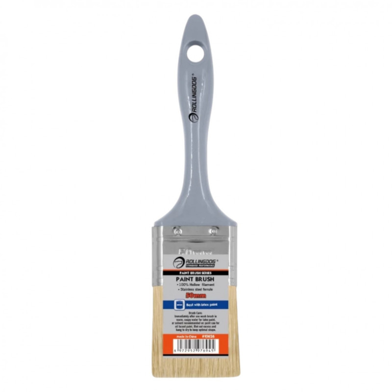 Кисть Rollingdog G100 50мм, прямой срез, синтетика, серия Standard (10626)