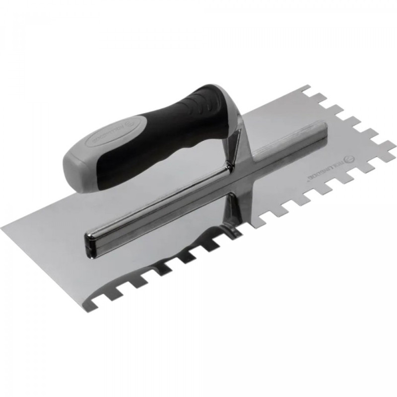Зубчатый шпатель Rollingdog зуб 10мм, 280х115мм, серия Professional (50146)