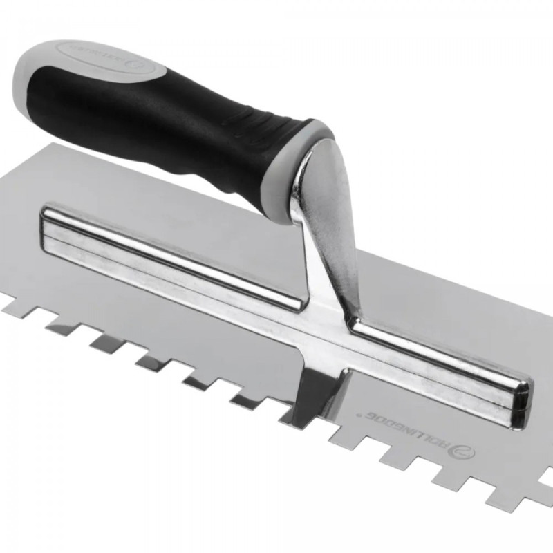 Зубчатый шпатель Rollingdog зуб 8мм, 280х115мм, серия Professional (50102)