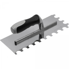 Зубчатый шпатель Rollingdog зуб (полукруг), 280х115мм, серия Professional (50145)