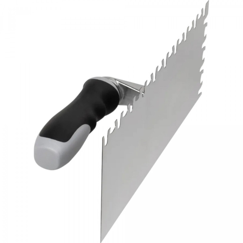 Зубчаcтий шпатель Rollingdog зуб тигра, 280х115мм, серія Professional (50144)