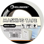 Малярна стрічка Rollingdog Masking Tape 48мм х 50м (80024) – Фото №1