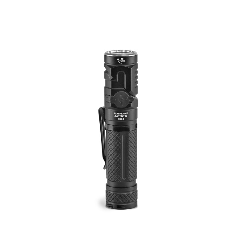 Портативный светодиодный фонарик VIDEX VLF-A232R 1000Lm 5000K