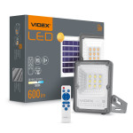 LED прожектор автономный VIDEX 600Lm 5000K Сенсорный – Фото №1