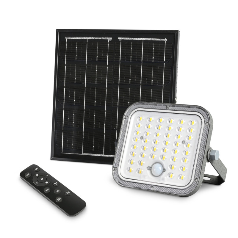 LED прожектор автономный VIDEX VL-FSO4-205-S 1400Lm 5000K