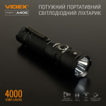 Портативный светодиодный фонарик VIDEX VLF-A406 4000Lm 6500K – Фото №3