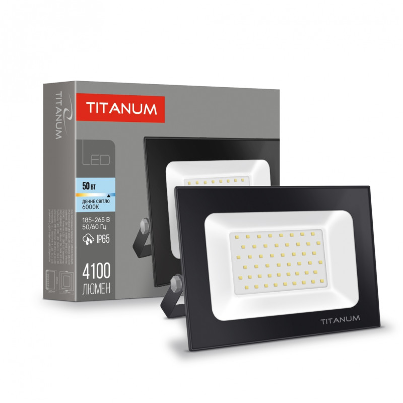 Светодиодный прожектор TITANUM TLF506 50W 6000K