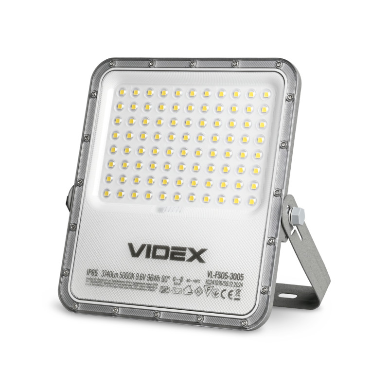 LED прожектор автономный VIDEX VL-FSO5-3005 3740Lm 5000K