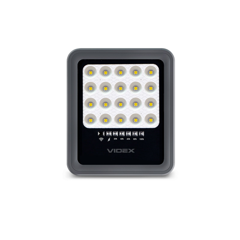 LED прожектор автономный VIDEX 500Lm 5000K