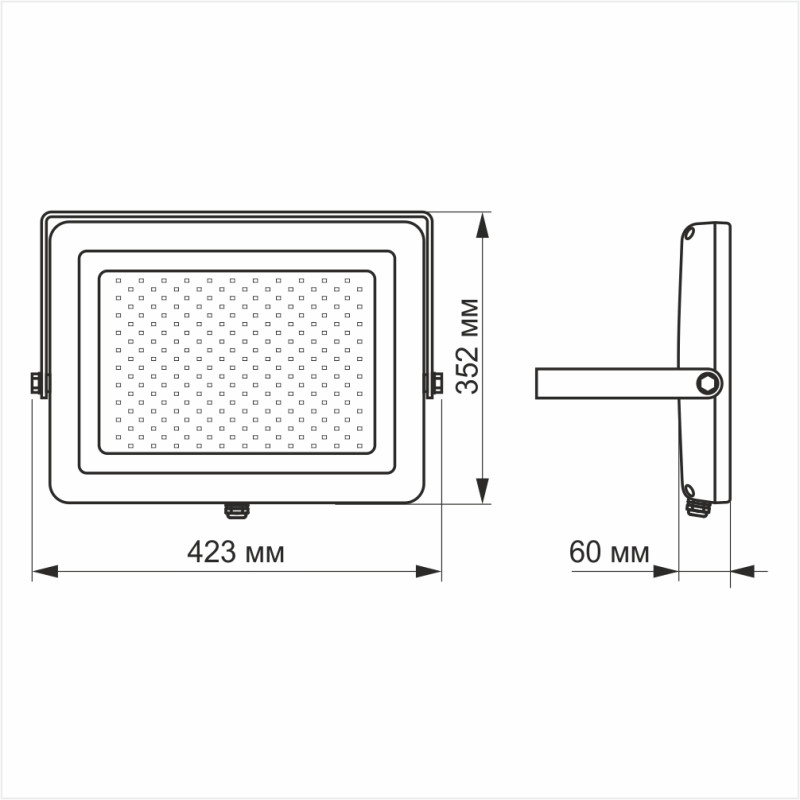 LED прожектор VIDEX PREMIUM 150W 5000K Белый
