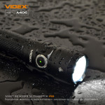 Портативный светодиодный фонарик VIDEX VLF-A406 4000Lm 6500K – Фото №4