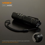 Портативный светодиодный фонарик VIDEX VLF-A406 4000Lm 6500K – Фото №7