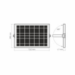 LED прожектор автономный VIDEX VL-FSO5-3005 3740Lm 5000K – Фото №9