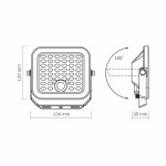 LED прожектор автономный VIDEX VL-FSO4-205-S 1400Lm 5000K – Фото №8