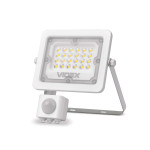 LED прожектор VIDEX F2e 10W 900Lm 5000K 220V з датчиком руху та освітленості – Фото №2