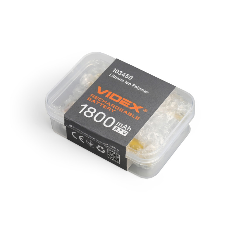 Аккумулятор VIDEX Li-pol VLF-B103450-18 1800 mAh (VLF-B103450-18)