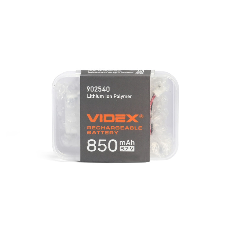 Акумулятор VIDEX Li-pol VLF-B902540-85 850mAh 1шт