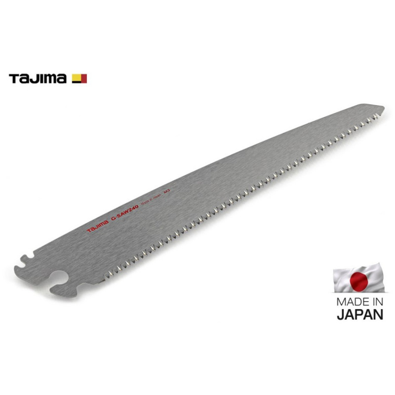 Змінне полотно TAJIMA G-SAW для садових пилок 0,7 мм 240 мм 9 TPI (1104-0338)