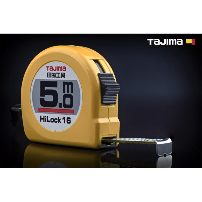 Рулетка строительная TAJIMA HI LOCK L16-50, 16 мм х 5 м (1001-0287)