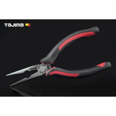 Плоскогубцы (длинногубцы) TAJIMA с режущим лезвием 160 мм (1203-1529)