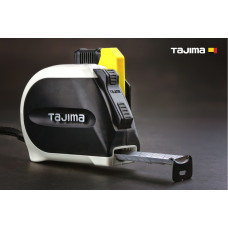 Рулетка строительная TAJIMA SIGMA SFSS2555 5,5 м усиленная лента, с автостопом и держателем на ремень. (1001-1899)
