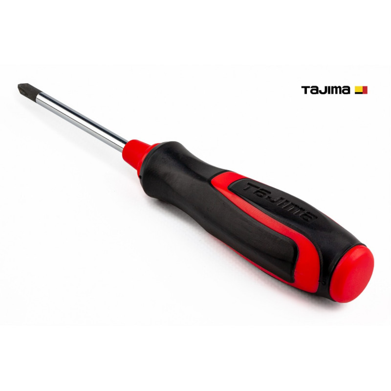 Отвертка крестовая TAJIMA Phillips PH2 204 мм магнитная (1301-2133)