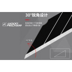 Лезвия для строительного ножа 9 мм 30° Woodpecker FD-B40A черные – Фото №6