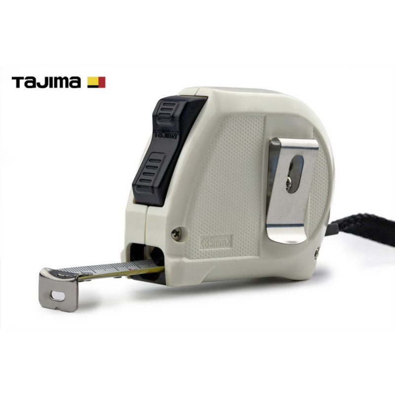 Рулетка строительная TAJIMA SIGMA SS1950 усиленная лента с автостопом 19 мм х 5 м (1001-2433)