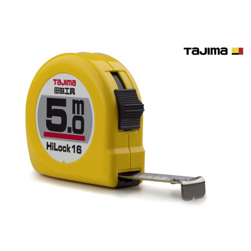 Рулетка строительная TAJIMA HI LOCK L16-50, 16 мм х 5 м (1001-0287)