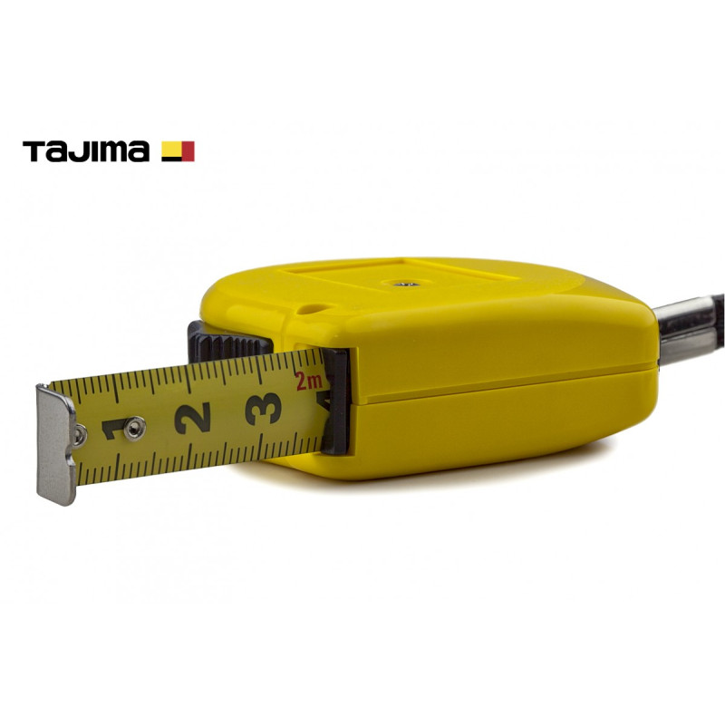 Рулетка строительная TAJIMA HI LOCK L13-20, 13 мм х 2 м (1001-0032)