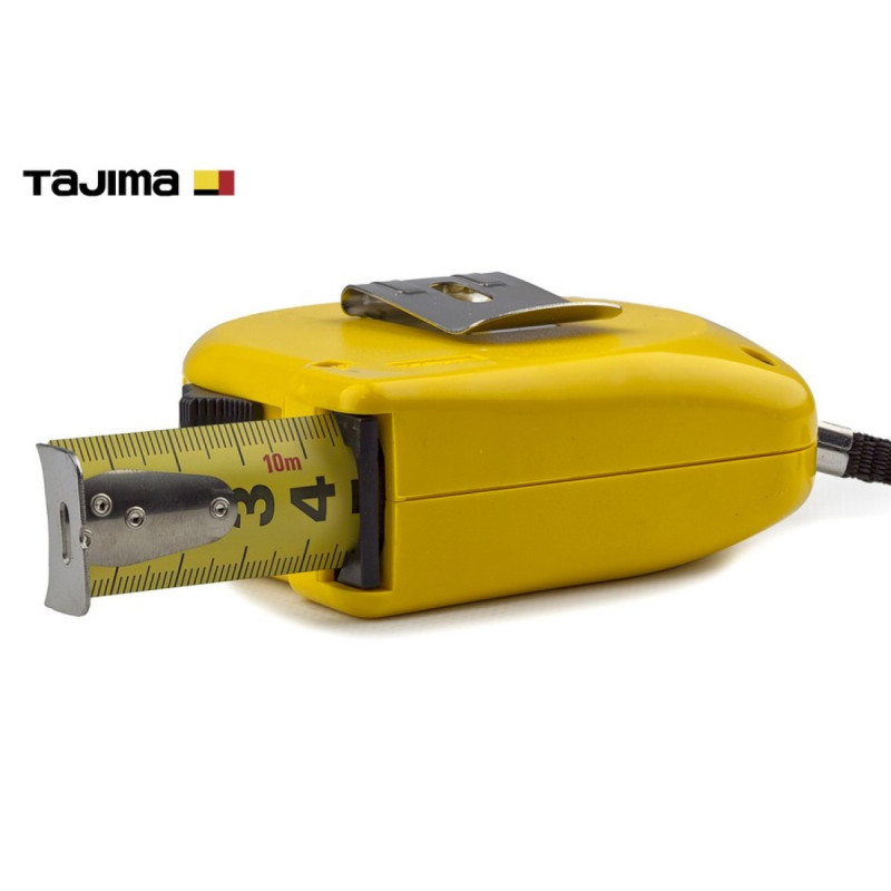 Рулетка строительная TAJIMA HI LOCK L25-100, 25 мм х 10 м (1001-0695)