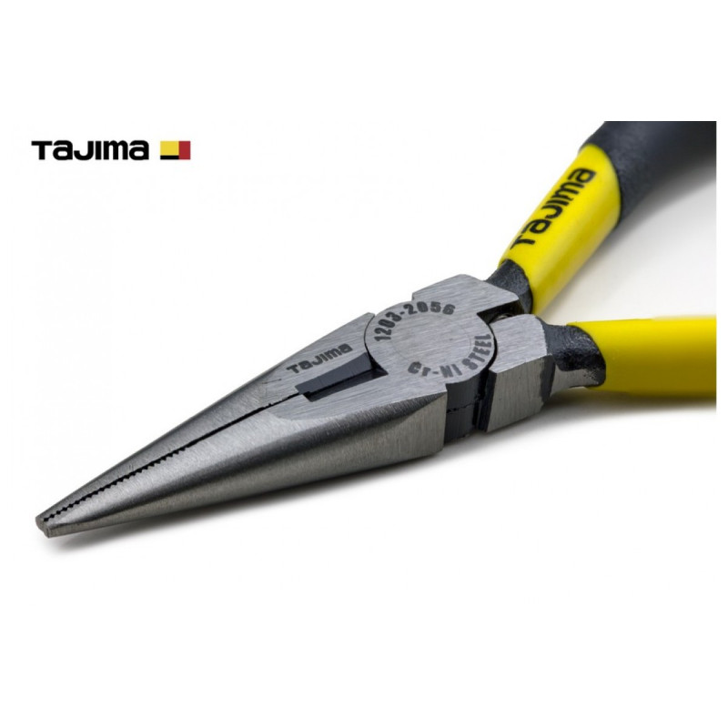 Плоскогубці (довгогубці) TAJIMA з різальним лезом 125 мм (1203-2056)