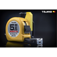 Рулетка строительная TAJIMA HI LOCK SFL25-55BL с держателем на ремень 25 мм х 5,5 м (1001-1652)