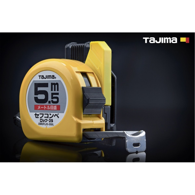 Рулетка будівельна TAJIMA HI LOCK L16-50 5 м (1001-1652)