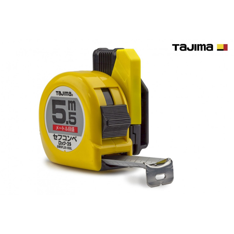 Рулетка будівельна TAJIMA HI LOCK L16-50 5 м (1001-1652)