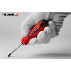 Отвертка крестовая TAJIMA EL PH0 133 мм магнитная (1301-0639)