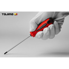 Отвертка крестовая TAJIMA EL PH0 183 мм магнитная (1301-0641)