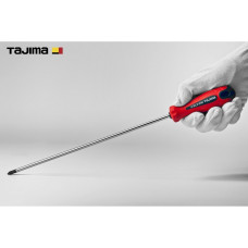 Отвертка крестовая TAJIMA EL PH1 350 мм магнитная (1301-0918)