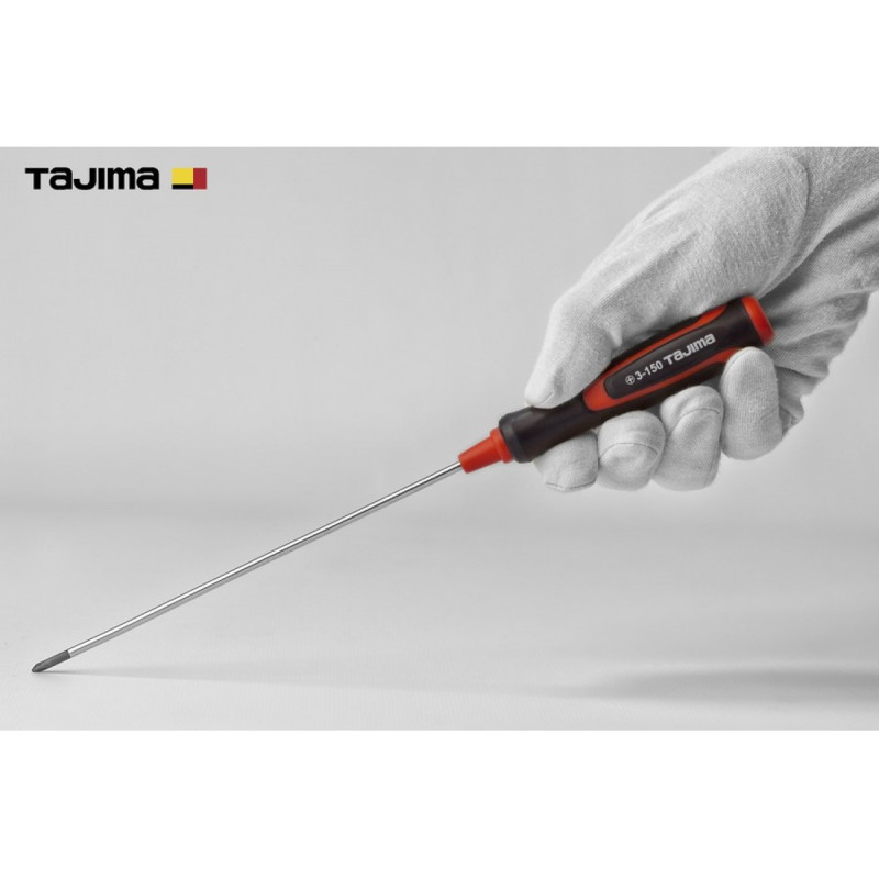 Викрутка хрестоподібна TAJIMA Phillips PH0 3-150 254 мм (1301-2124)