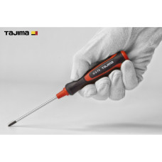 Отвертка крестовая TAJIMA Phillips PH0 179 мм магнитная (1301-2121)