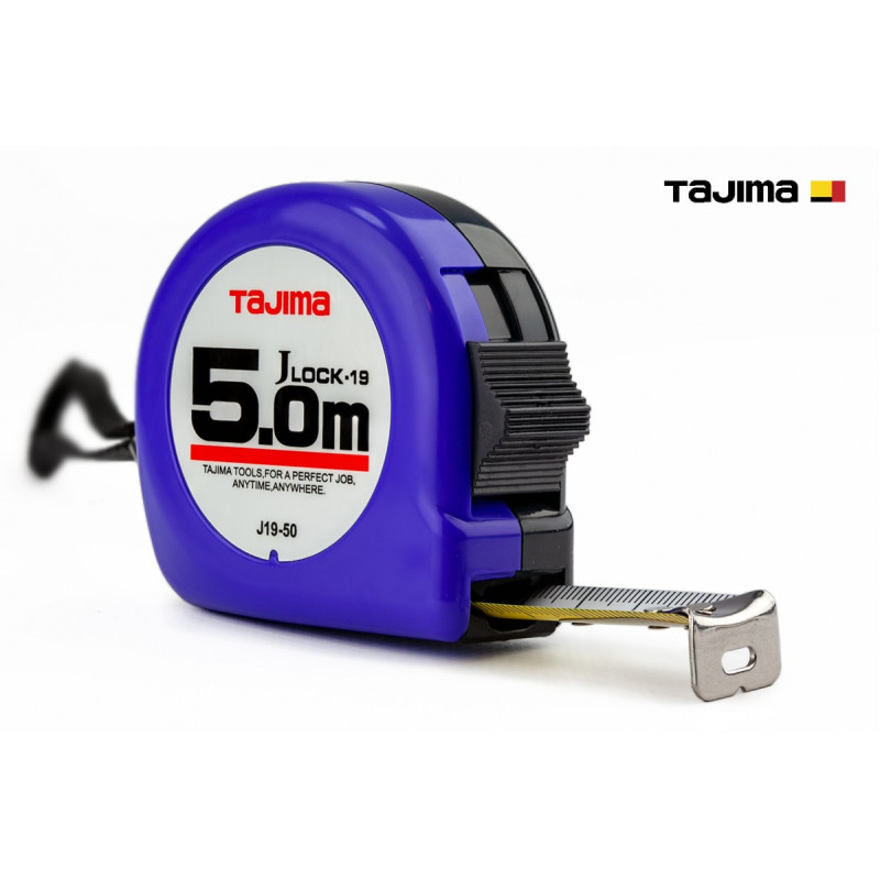 Рулетка будівельна TAJIMA J LOCK J19-50 5 м (1001-0055)