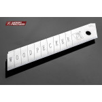 Леза для будівельного ножа 18 мм Woodpecker FD-09A сірі – Фото №1