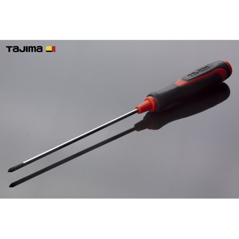 Отвертка крестовая TAJIMA Phillips PH0 229 мм магнитная (1301-2123)