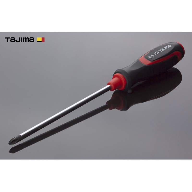 Викрутка хрестоподібна TAJIMA Phillips PH2 6-150 279 мм (1301-2136)